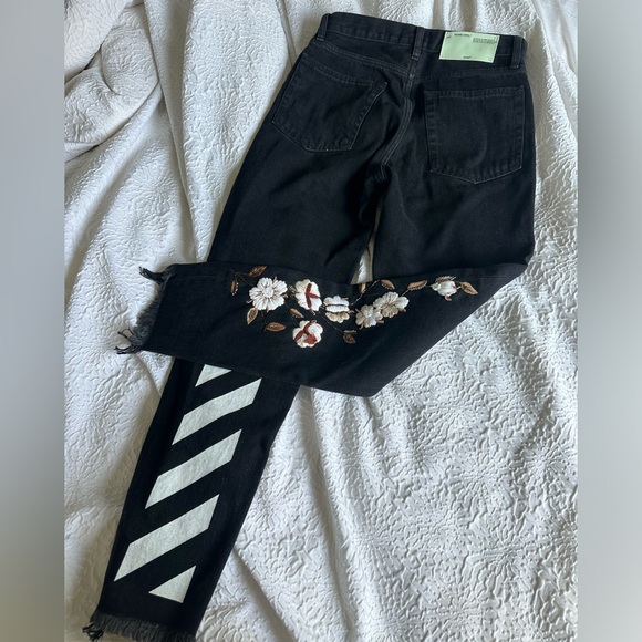 Off-White c/o Virgil Abloh size 25 black denim